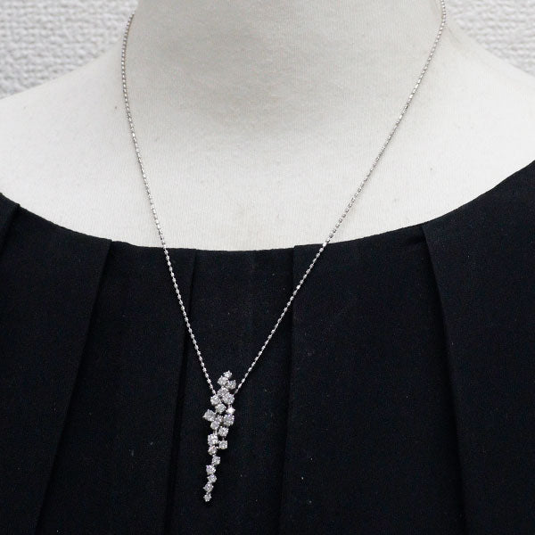 Pt900/ Pt850 ダイヤモンド ペンダントネックレス 1.50ct