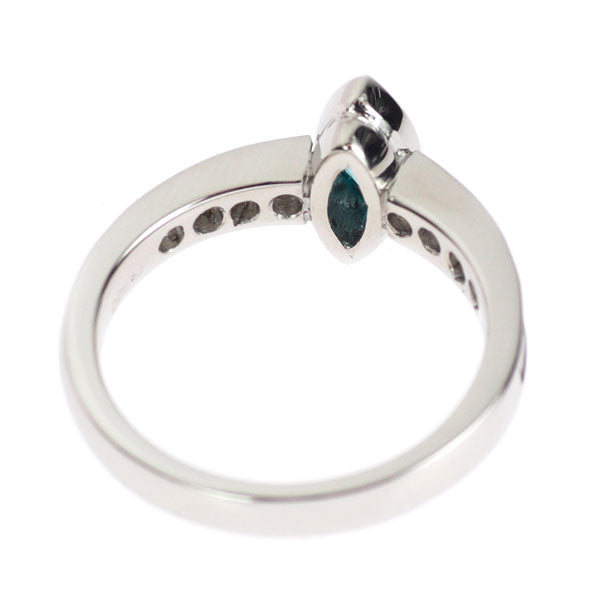 Pt900 パライバトルマリン ダイヤモンド リング 0.315ct D0.44ct