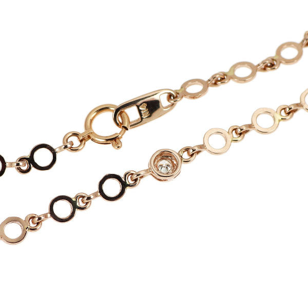 K14PG/K18PG ダイヤモンド ブレスレット 0.25ct ステーション