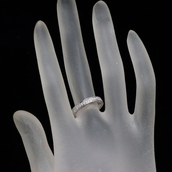 K18WG ダイヤモンド リング 1.20ct フルエタニティ