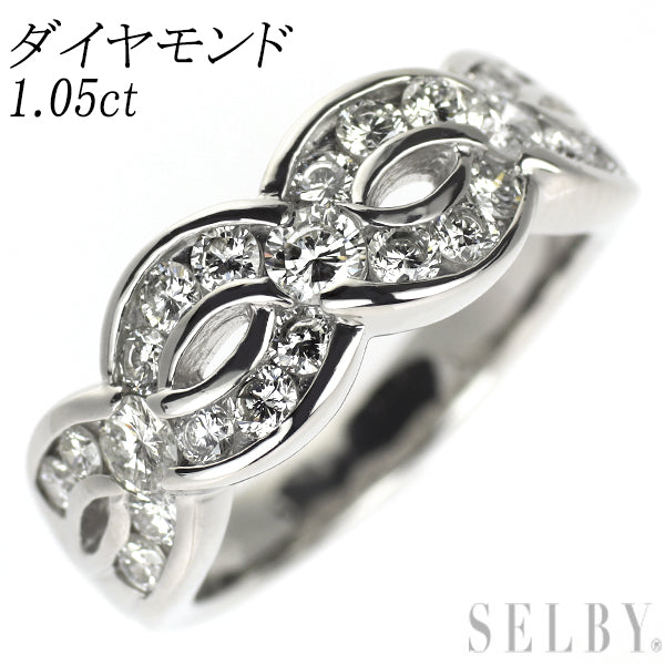 Pt900 ダイヤモンド リング 1.05ct