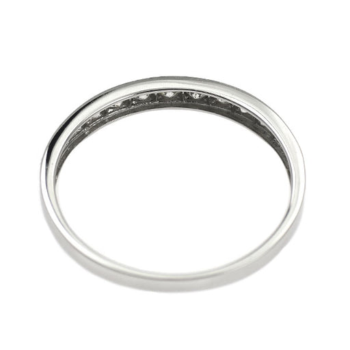 Pt950 ダイヤモンド リング 0.30ct ハーフエタニティ — セルビー