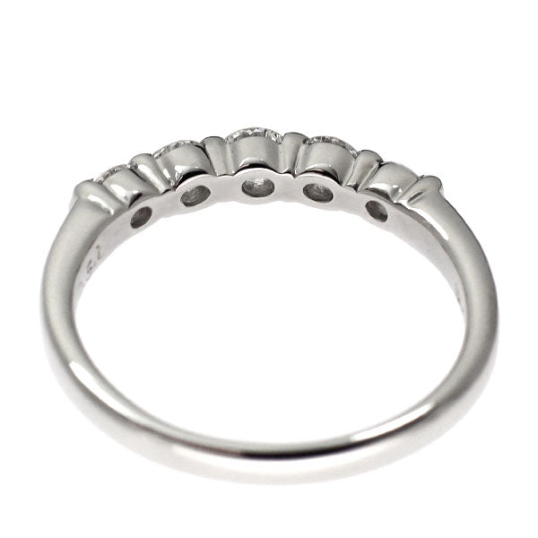 Pt900 ダイヤモンド リング 0.51ct 一文字