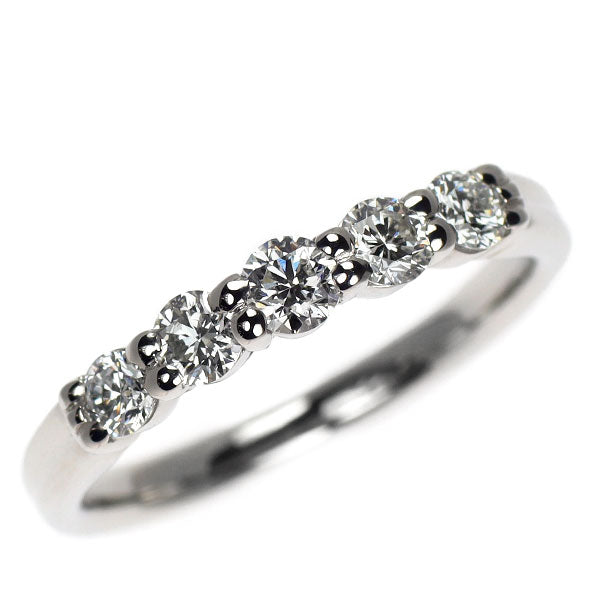 Pt900 ダイヤモンド リング 0.51ct 一文字