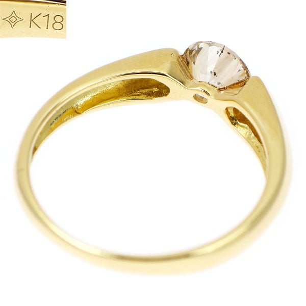 GSTV K18YG ダイヤモンド リング 0.70ct