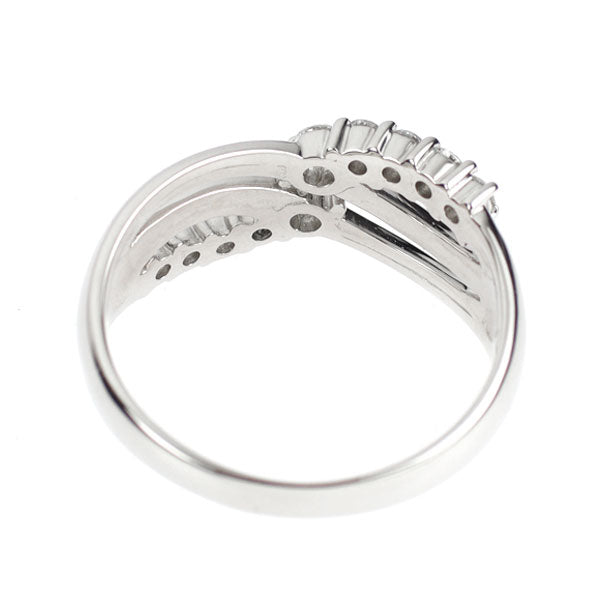 Pt900 ダイヤモンド リング 0.45ct
