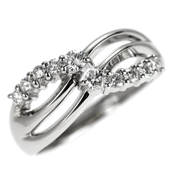 Pt900 ダイヤモンド リング 0.45ct
