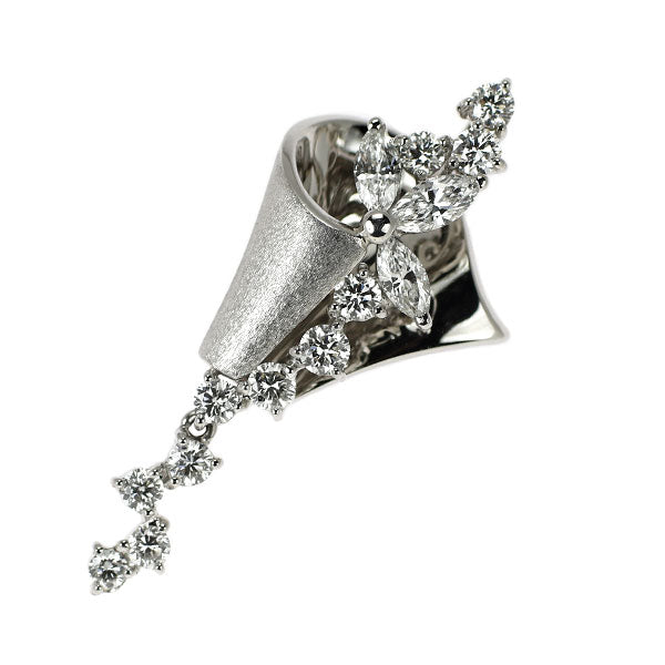 ラッセル Pt950 ダイヤモンド ペンダントトップ 0.74ct
