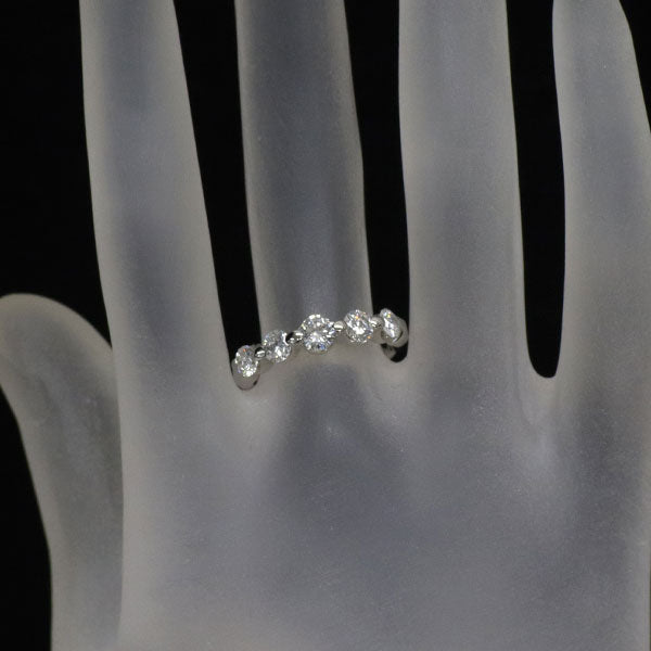 Pt900 ダイヤモンド リング 1.00ct 一文字