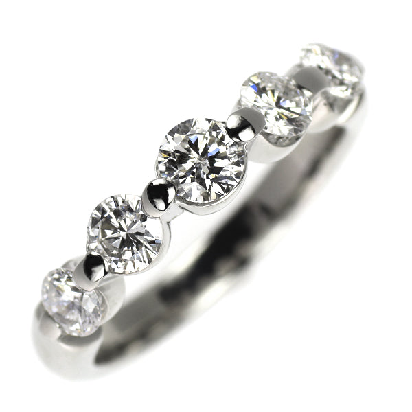Pt900 ダイヤモンド リング 1.00ct 一文字