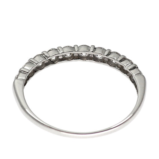 Pt950 ダイヤモンド リング 0.50ct ハーフエタニティ — セルビー