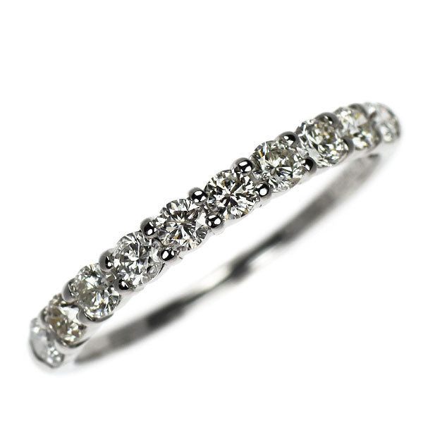 Pt950 ダイヤモンド リング 0.50ct  ハーフエタニティ