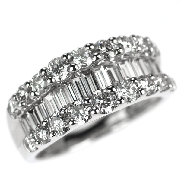 K18YG ダイヤモンド リング 2.00ct パヴェ