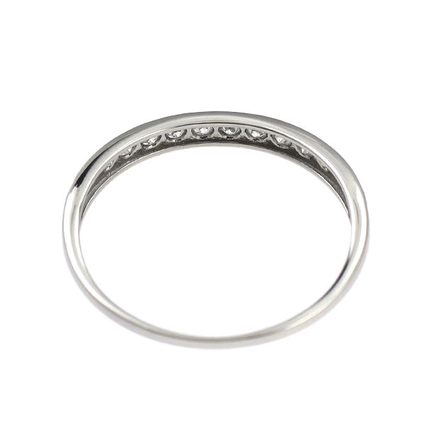 Pt900 ダイヤモンド リング 0.15ct  ハーフエタニティ
