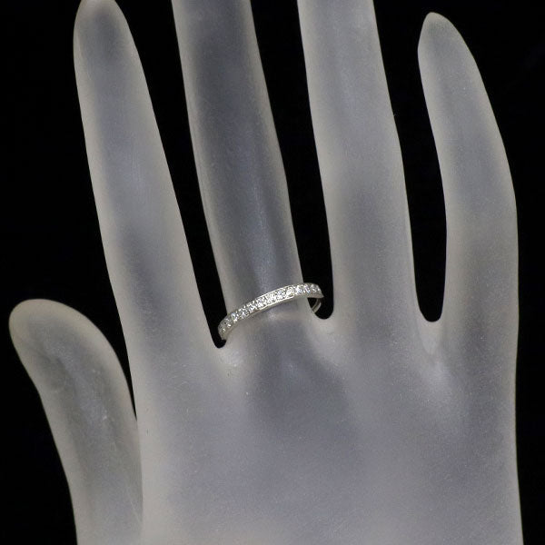 Pt900 ダイヤモンド リング 0.15ct  ハーフエタニティ