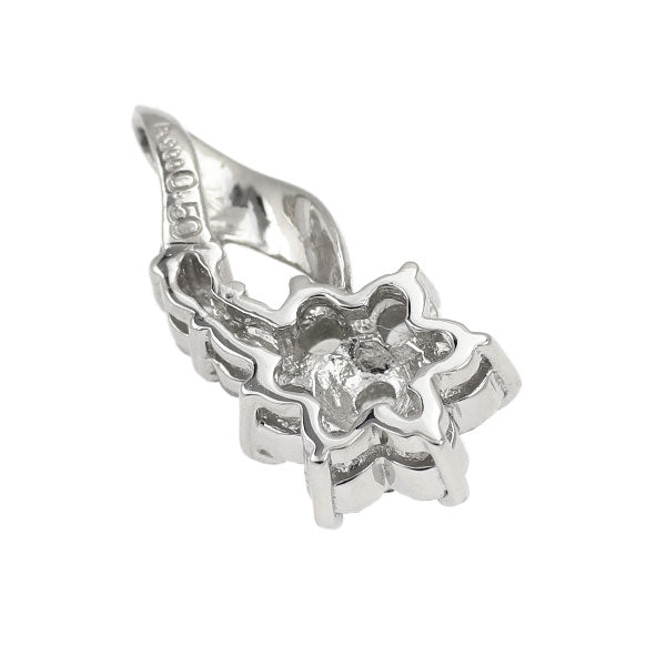 Pt900 ダイヤモンド ペンダントトップ 0.50ct