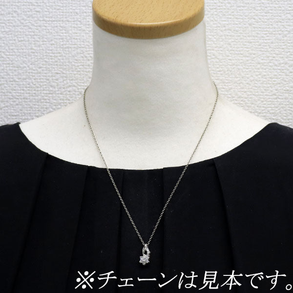 Pt900 ダイヤモンド ペンダントトップ 0.50ct