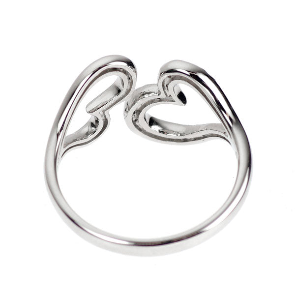 Pt900 ダイヤモンド リング 0.09ct ハート