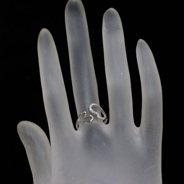 Pt900 ダイヤモンド リング 0.09ct ハート