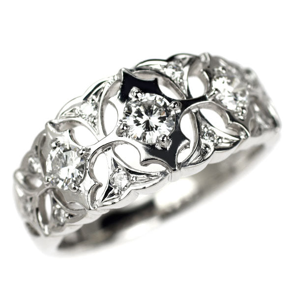Pt900 ダイヤモンド リング 0.55ct