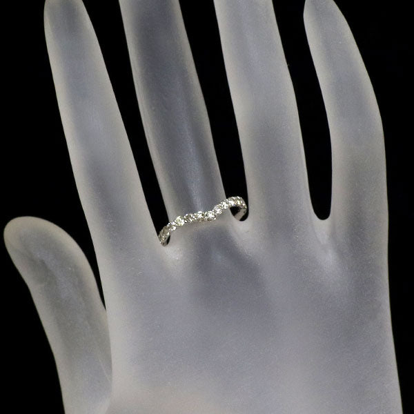 Pt900 ダイヤモンド リング 0.50ct ハーフエタニティ