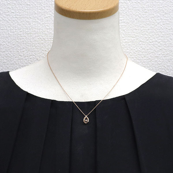 K10PG ダイヤモンド ペンダントネックレス