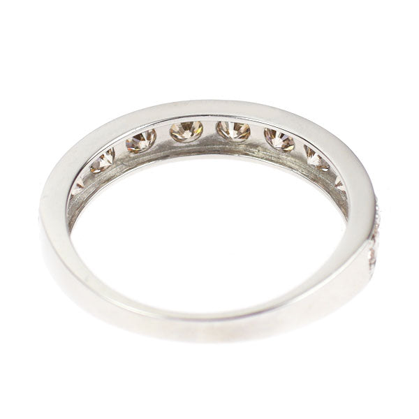 Pt950 ダイヤモンド リング 1.00ct ハーフエタニティ — セルビー
