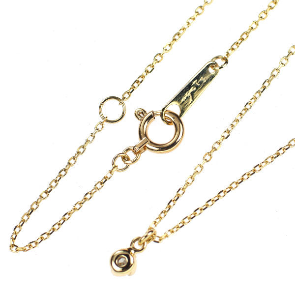 アガット/agete K14YG ダイヤモンド ペンダントネックレス 0.05ct