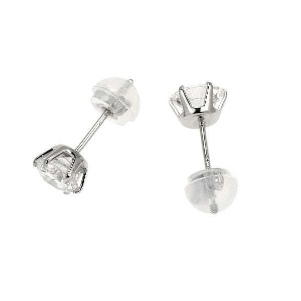 新品 Pt900 ダイヤモンド ピアス 1.050ct E/G SI2 VG/G スタッド【エスコレ】
