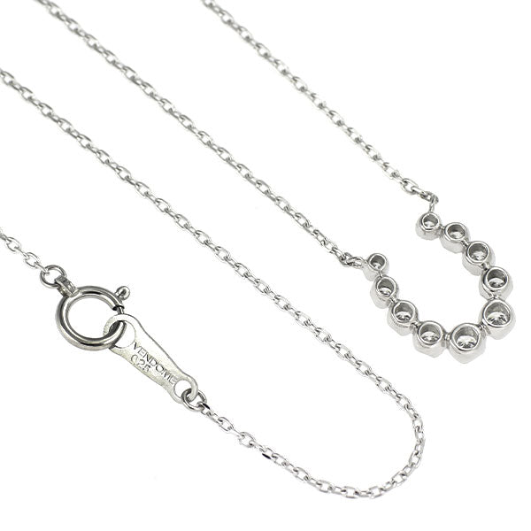 ヴァンドーム青山 Pt950/ Pt850 ダイヤモンド ペンダントネックレス 0.25ct 馬蹄