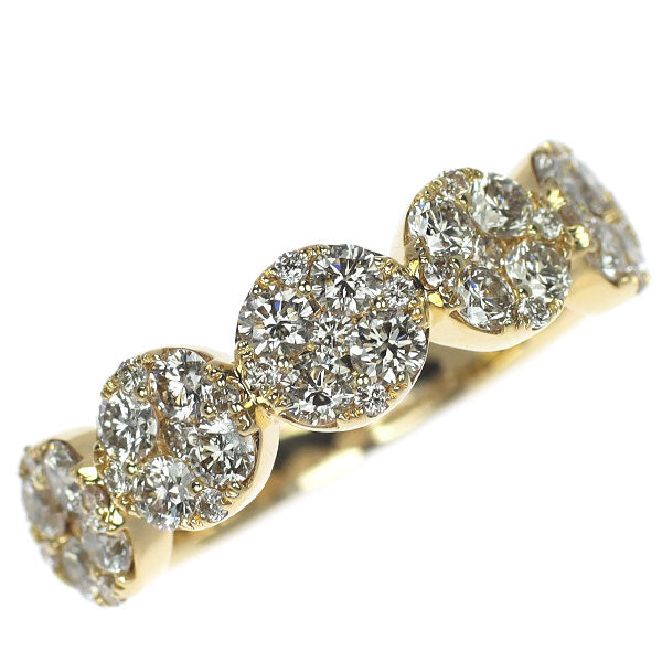 K18YG ダイヤモンド リング 1.25ct