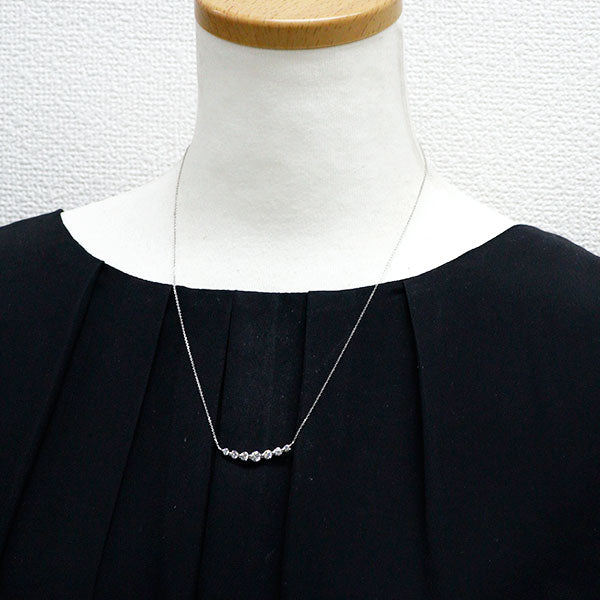 Pt900/ Pt850 H&Cダイヤモンド ペンダントネックレス 1.038ct