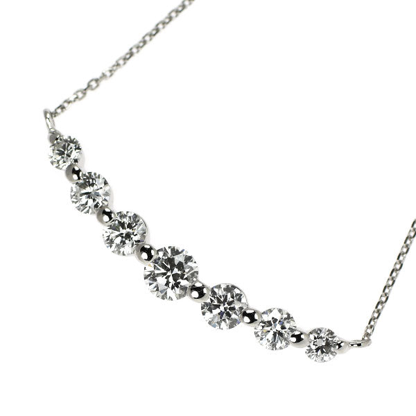 Pt900/ Pt850 H&Cダイヤモンド ペンダントネックレス 1.038ct