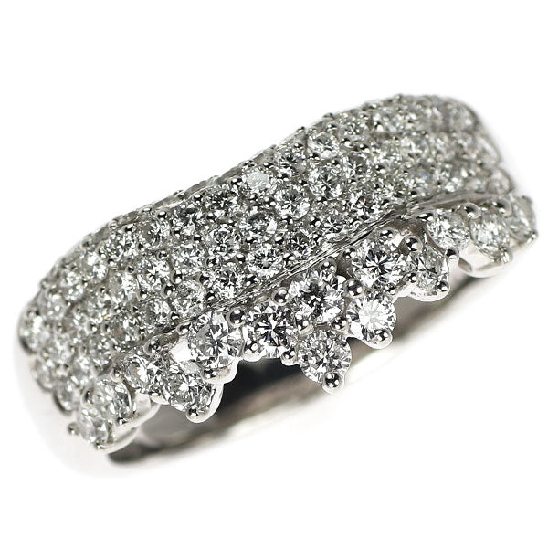 K18WG ダイヤモンド リング 1.01ct パヴェ 《セルビー銀座店》【中古】