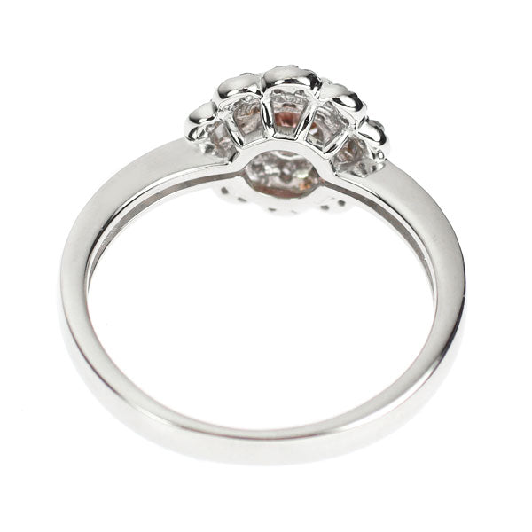 希少 Pt900 天然ピンクダイヤモンド リング 0.243ct FDBOP SI1 D0.26ct