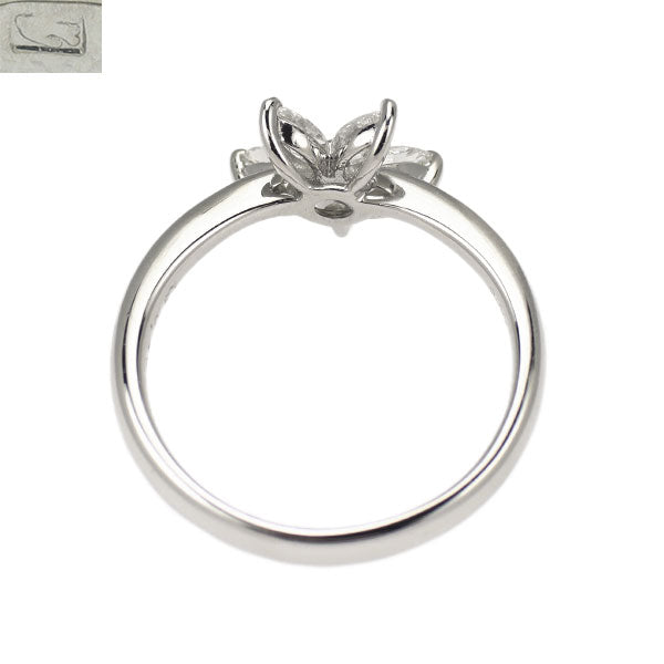 セイコー Pt900 ダイヤモンド リング 0.50ct フラワー