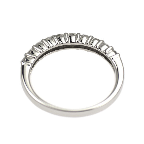 Pt900 ダイヤモンド リング 0.58ct ハーフエタニティ
