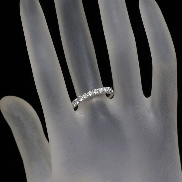 Pt900 ダイヤモンド リング 0.58ct ハーフエタニティ