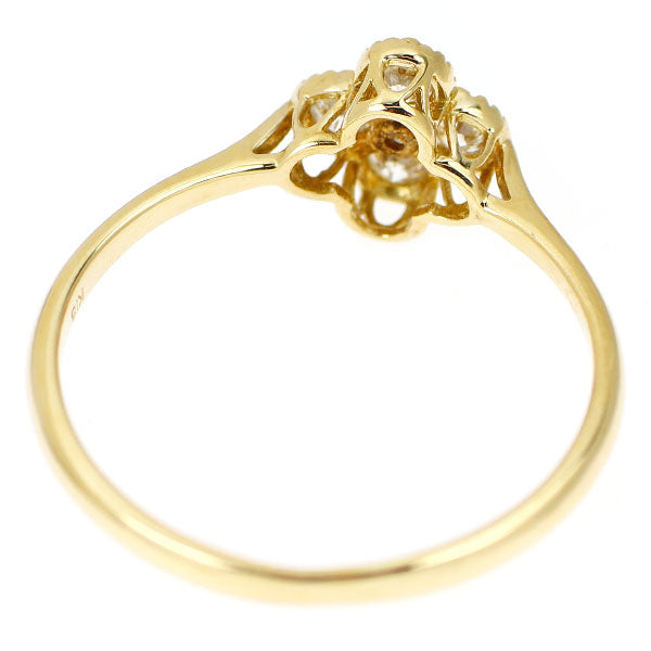 K18YG ダイヤモンド リング 0.20ct