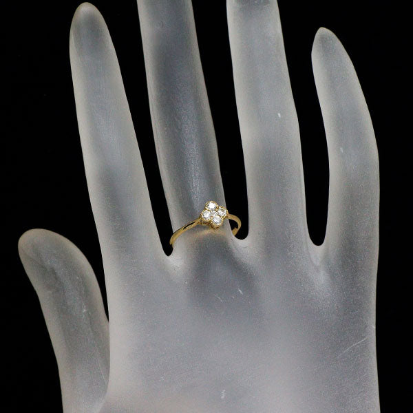 K18YG ダイヤモンド リング 0.20ct