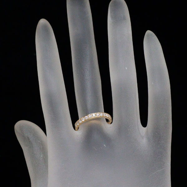 ヴァンドーム青山 K18YG ダイヤモンド リング 0.30ct ハーフエタニティ