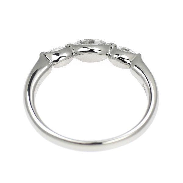 Pt900 マーキス ダイヤモンド リング 0.35ct