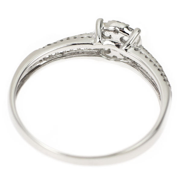K18WG ダイヤモンド リング 0.52ct — セルビーオンラインストア