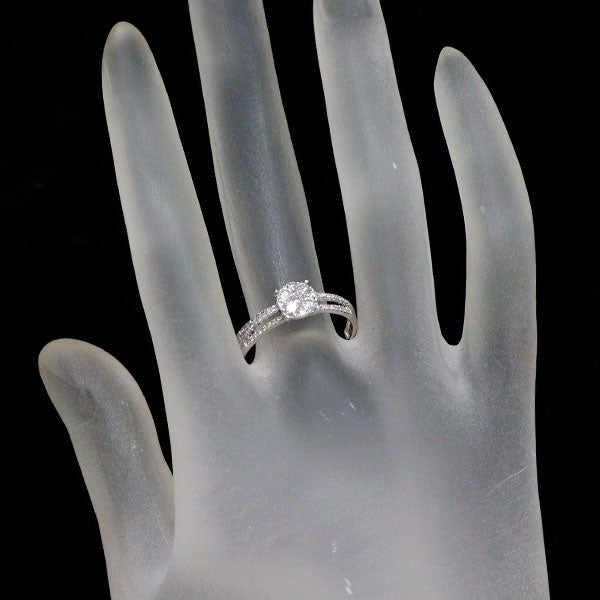 K18WG ダイヤモンド リング 0.52ct — セルビーオンラインストア