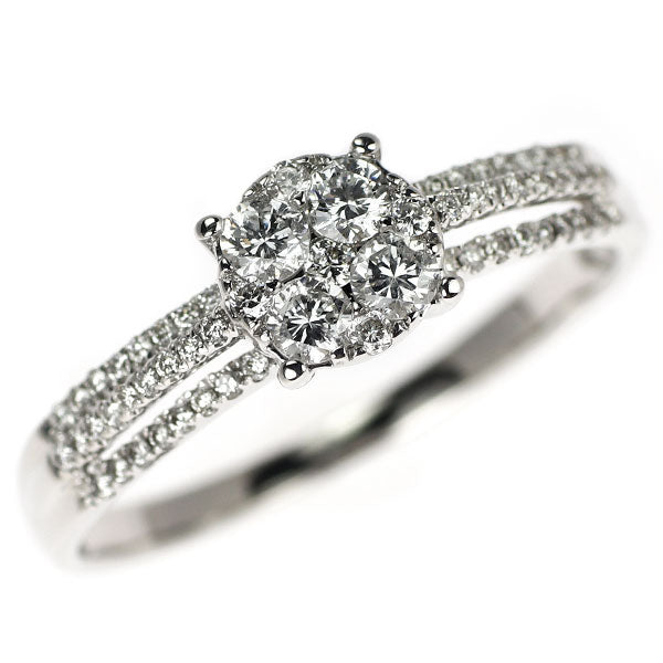 K18WG ダイヤモンド リング 0.52ct — セルビーオンラインストア K18WG ダイヤモンド リング 0.52ct — セルビーオンラインストア