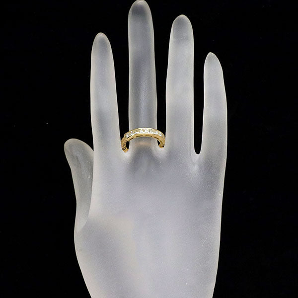 K18YG ダイヤモンド リング 1.00ct 伸縮式
