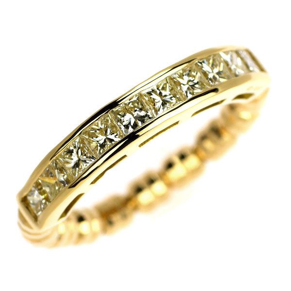 K18YG ダイヤモンド リング 1.00ct 伸縮式