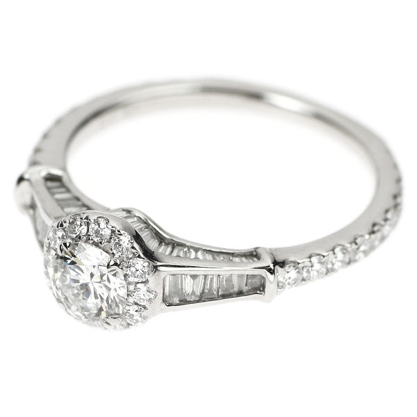 Pt900 GIA鑑定書付 最高級品質 ダイヤモンド リング 0.38ct D FL 3EX D0.85ct