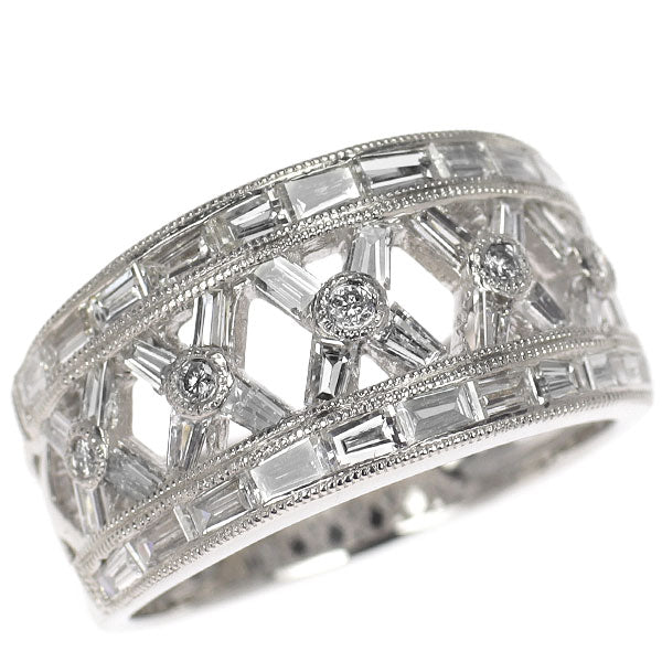 K18WG ダイヤモンド リング 1.68ct