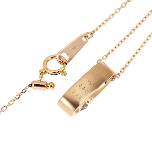 K18PG ダイヤモンド ペンダントネックレス 0.51ct D0.03ct